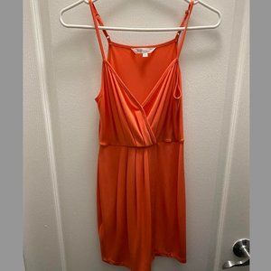BCBGeneration Orange Mini Dress, Size XXS